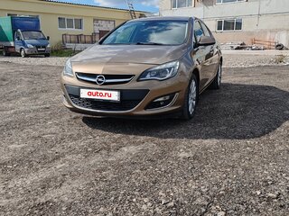 2013 Opel Astra J Рестайлинг, золотистый, 810000 рублей, вид 4