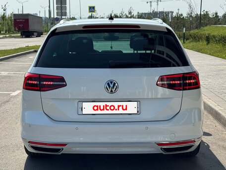 2017 Volkswagen Passat DSG6 B8, белый, вид 5