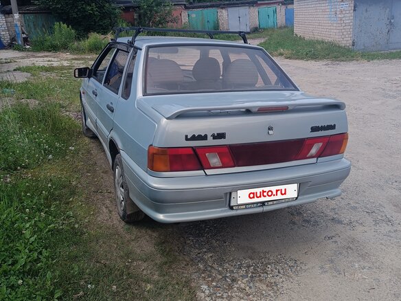 2004 Lada (ВАЗ) 2115, серебристый, 130000 рублей - вид 2