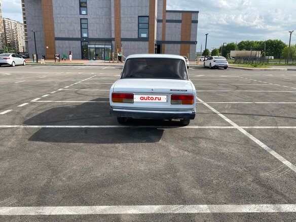1997 Lada (ВАЗ) 2107, белый - вид 5
