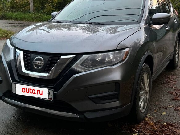 2017 Nissan Rogue II Рестайлинг, серый, 1750000 рублей - вид 11