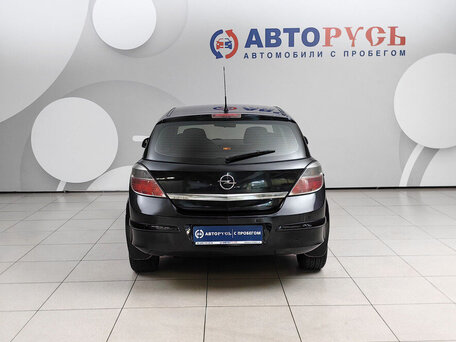 2010 Opel Astra H Рестайлинг, чёрный, 425000 рублей, вид 4