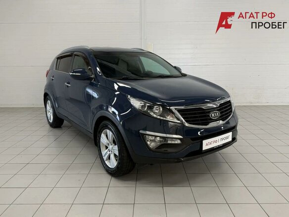 2011 Kia Sportage III, синий, 1435000 рублей - вид 2
