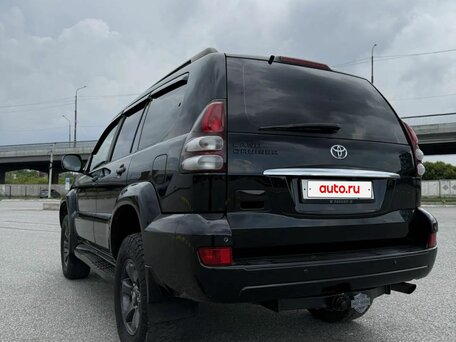2006 Toyota Land Cruiser Prado 5-speed 120 Series, чёрный, 1999999 рублей, вид 5