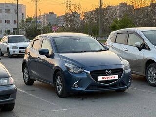 2017 Mazda Demio IV (DJ), синий, 890000 рублей, вид 1