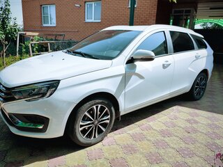 2024 Lada (ВАЗ) Vesta SW I Рестайлинг (NG), белый, 1300000 рублей, вид 1