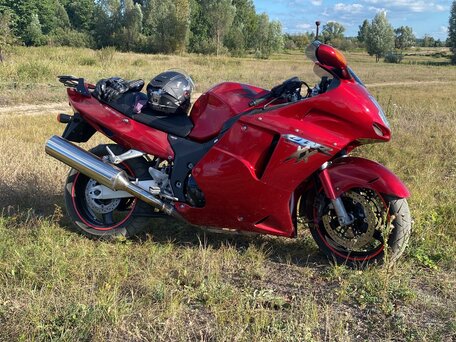 1998 Honda CBR 1100 XX, красный, 370000 рублей, вид 3