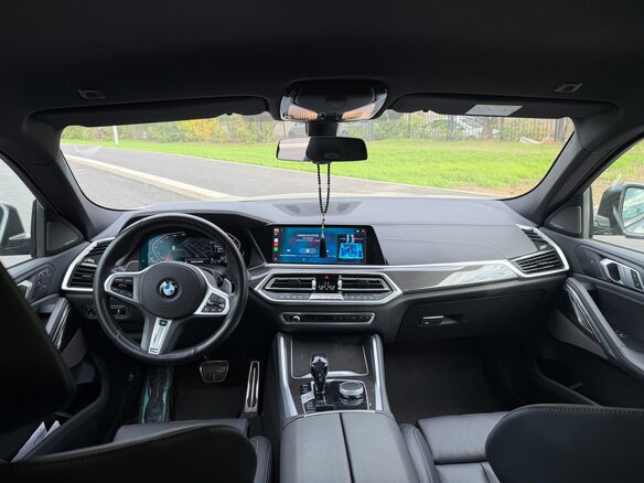 2020 BMW X6 40i III (G06), чёрный, 7500000 рублей - вид 12