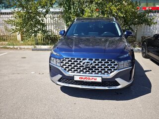 2021 Hyundai Santa Fe IV Рестайлинг, синий, 3550000 рублей, вид 2