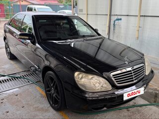 2000 Mercedes-Benz S-Класс 430 IV (W220), чёрный, 280000 рублей, вид 2