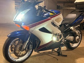 2006 Honda VFR 800, синий, 480000 рублей, вид 3