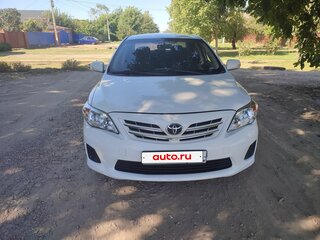 2011 Toyota Corolla X (E140, E150) Рестайлинг, белый, 865000 рублей, вид 2