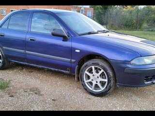 2002 Mitsubishi Carisma I Рестайлинг, синий, 140000 рублей, вид 2
