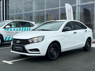 2020 Lada (ВАЗ) Vesta I, белый, 865000 рублей, вид 1