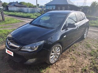 2011 Opel Astra J, чёрный, 595000 рублей, вид 3