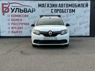 2016 Renault Logan II, белый, 497000 рублей, вид 2