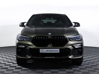 2021 BMW X6 40i III (G06), зелёный, 6236000 рублей, вид 2