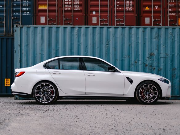 2021 BMW M3 Competition Package VI (G80), белый, 6669836 рублей - вид 3