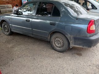 2003 Hyundai Accent ТагАЗ II, серый, 230000 рублей, вид 3