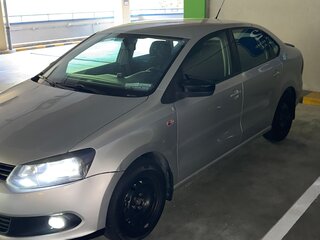 2012 Volkswagen Polo V, серебристый, 530000 рублей, вид 2