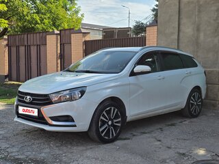 2019 Lada (ВАЗ) Vesta SW I, белый, 890000 рублей, вид 1