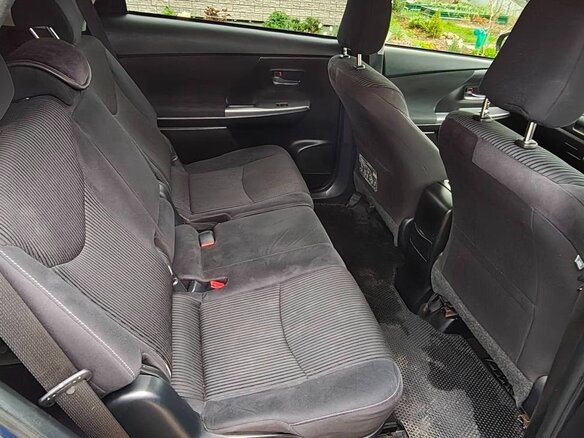 2014 Toyota Prius Alpha I (ZVW40/41) Рестайлинг, синий, 1300000 рублей - вид 14