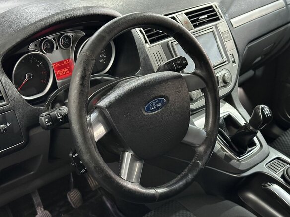 2009 Ford C-MAX I Рестайлинг, синий, 440000 рублей - вид 11