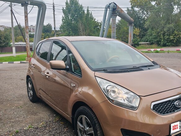 2012 Kia Venga I, коричневый, 830000 рублей - вид 3