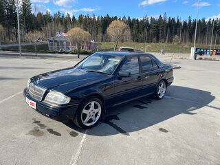 1996 Mercedes-Benz C-Класс 200 I (W202), синий, 550000 рублей, вид 1