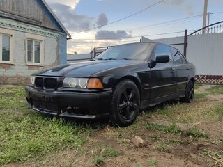 1994 BMW 3 серии 318i III (E36), чёрный, 300000 рублей, вид 1