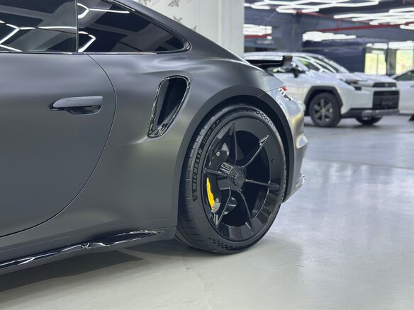 2021 Porsche 911 Turbo VIII (992), чёрный, 19500000 рублей - вид 38