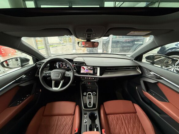 2025 Audi A3 35 TFSI IV (8Y) Рестайлинг, серый - вид 8