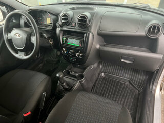 2013 Lada (ВАЗ) Granta I, серебристый, 399000 рублей, вид 5