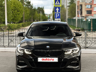 2021 BMW 3 серии 320d xDrive VII (G2x), чёрный, 5290000 рублей, вид 4