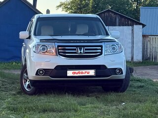 2013 Honda Pilot II Рестайлинг, белый, 2400000 рублей, вид 2