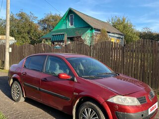 2004 Renault Megane II, красный, 185000 рублей, вид 4