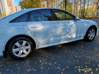 2017 Audi A6 IV (C7) Рестайлинг, белый, 1750000 рублей, вид 4