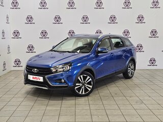 2022 Lada (ВАЗ) Vesta SW Cross Предсерийная I Рестайлинг (NG), синий, 1282000 рублей, вид 1