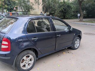 2004 Skoda Fabia I Рестайлинг, синий, 198000 рублей, вид 5