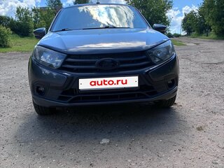 2019 Lada (ВАЗ) Granta I Рестайлинг, серый, 580000 рублей, вид 2