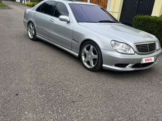 2000 Mercedes-Benz S-Класс AMG 55 AMG Long I (W220), серебристый, 1250000 рублей, вид 1
