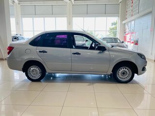 2019 Lada (ВАЗ) Granta I Рестайлинг, серебристый, 415000 рублей, вид 4