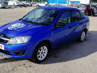 2017 Lada (ВАЗ) Granta I, синий, 550000 рублей, вид 2