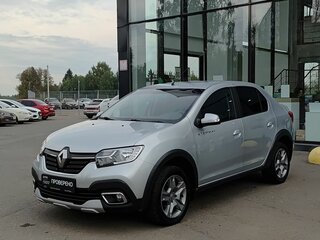2021 Renault Logan Stepway II Рестайлинг, серебристый, 1270000 рублей, вид 1