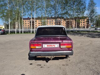 2008 Lada (ВАЗ) 2107, пурпурный, 110000 рублей, вид 4