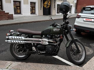 2011 Triumph Scrambler, зелёный, 710000 рублей, вид 1