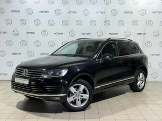 2016 Volkswagen Touareg II Рестайлинг, чёрный, 2900000 рублей, вид 3