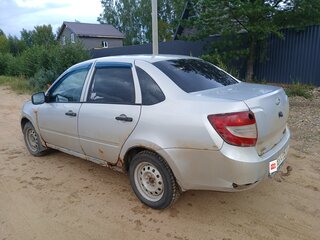 2013 Lada (ВАЗ) Granta I, серебристый, 82000 рублей, вид 5