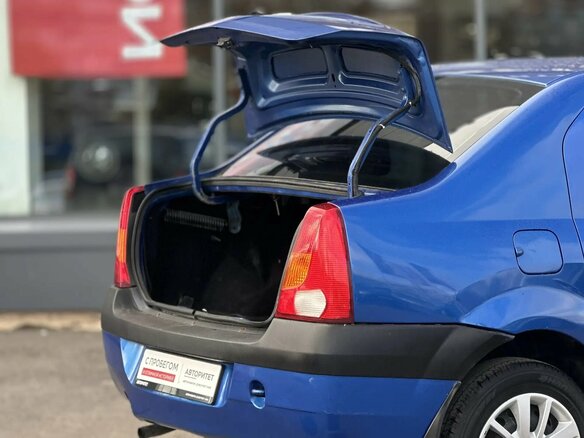 2008 Renault Logan I, синий, 229000 рублей - вид 8