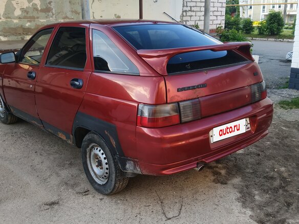 2007 Lada (ВАЗ) 2112, красный, 150000 рублей - вид 6